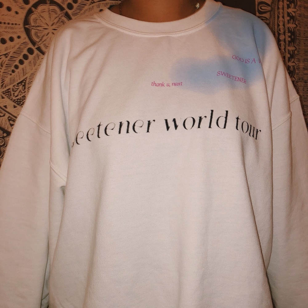 Ariana Grande Sweetener Tour Crewneck